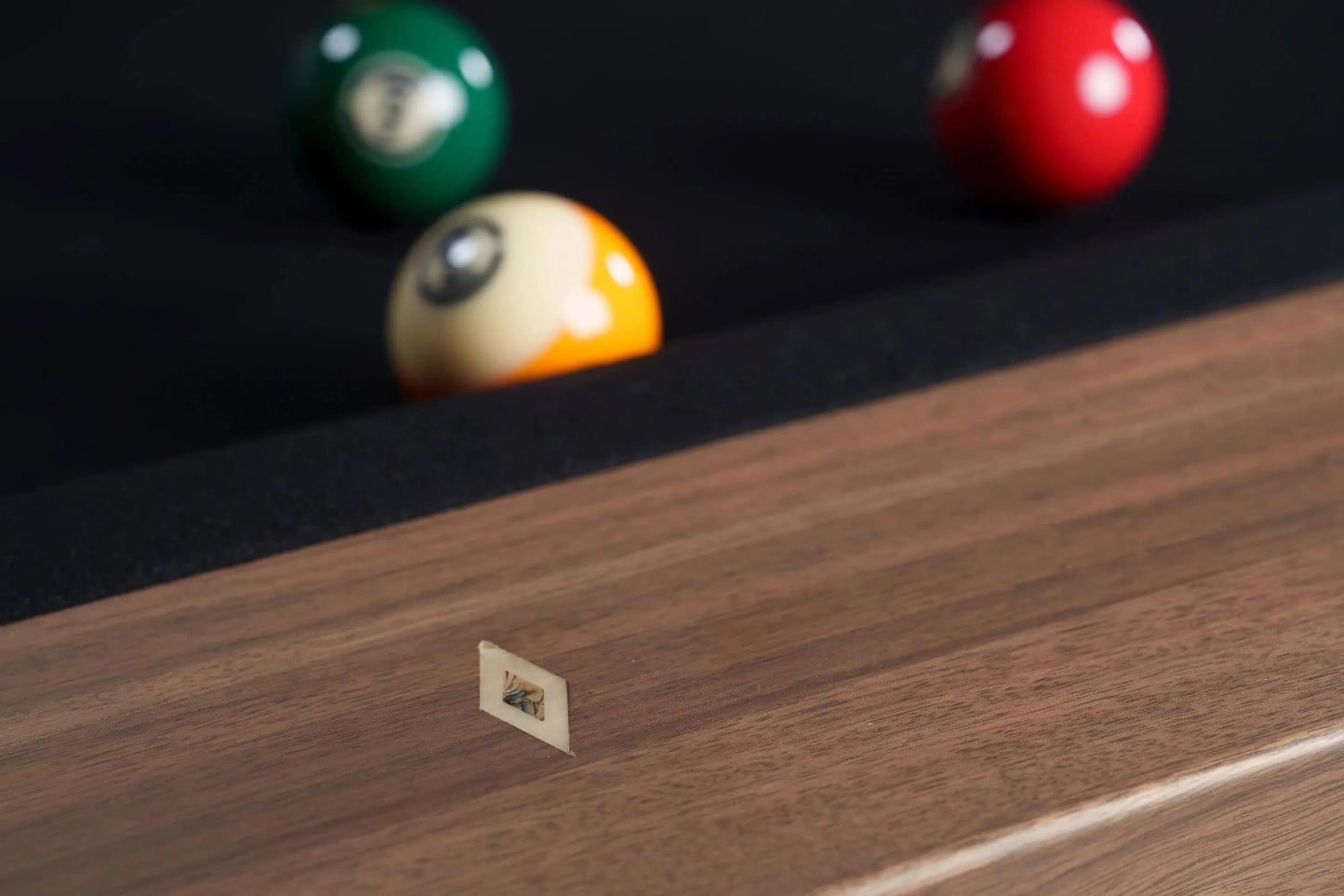Contemporary Kaci 8ft pool table grey walnut perfect for friends and family