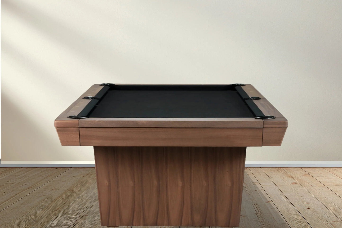 Kaci convertible pool table grey walnut premium slate billiards table for game room