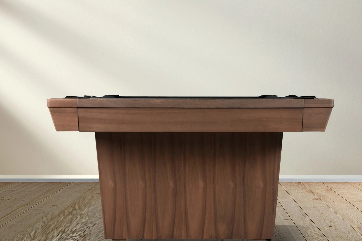 Kaci convertible pool table grey walnut premium slate billiards table for game room