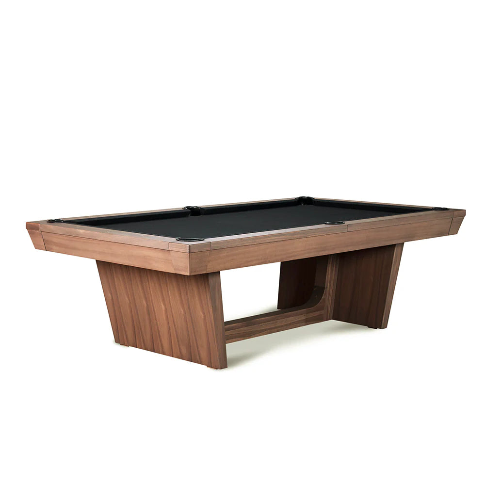 Kaci 8ft pool table in grey walnut finish convertible billiards dining table by Pool Tables For All