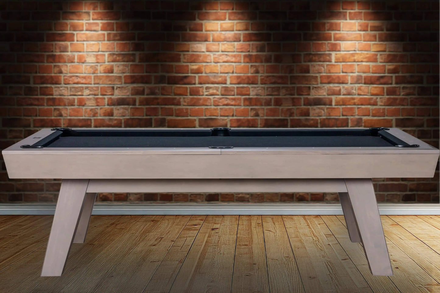 Georgia Slate Billiards Table with professional 3-piece slate bed and gum rubber cushions