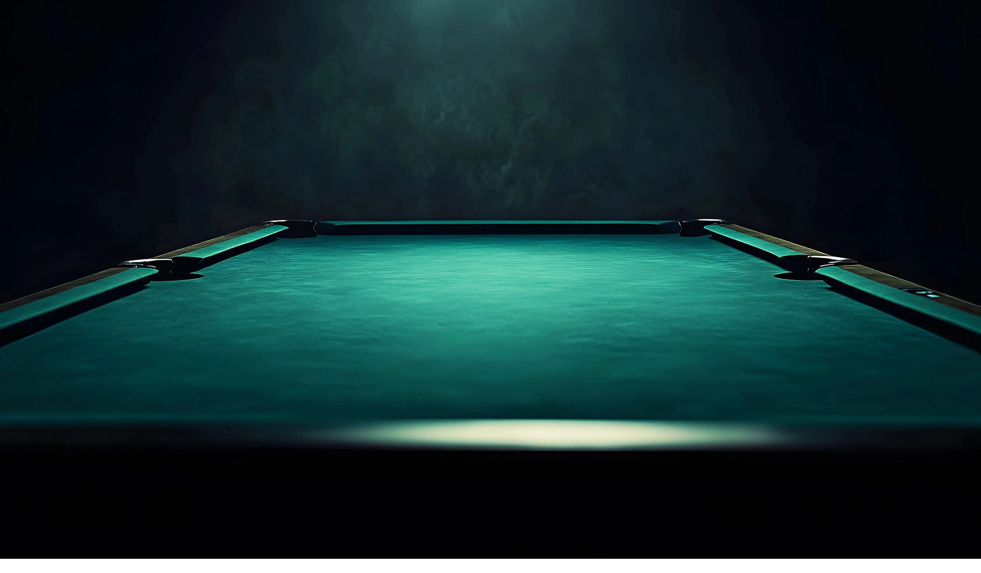 Elegant pool table enhancing a modern living space