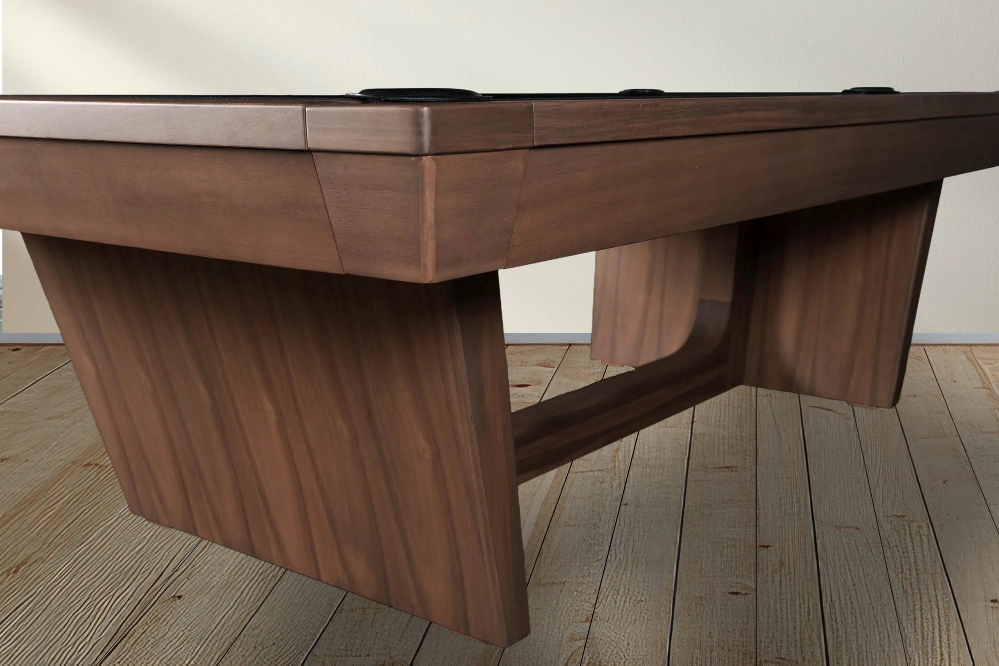Pool Tables For All  Kaci 8ft slate pool table in elegant grey walnut wood