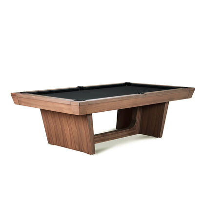 Kaci 8ft pool table in grey walnut finish convertible billiards dining table by Pool Tables For All