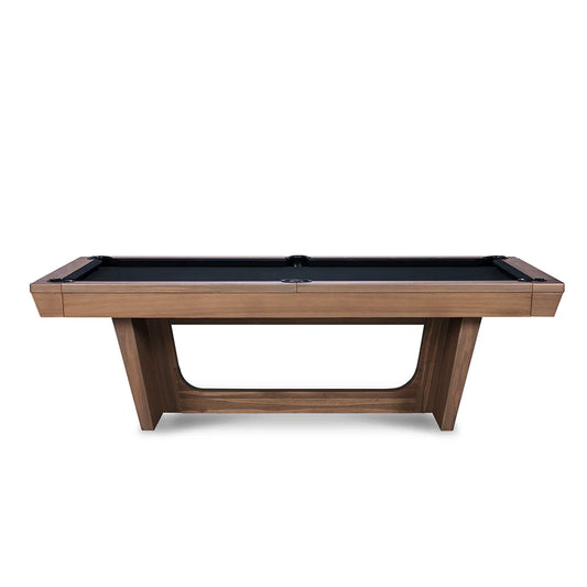 Luxury Kaci slate pool table 7ft size – modern grey walnut billiards table for home entertainment
