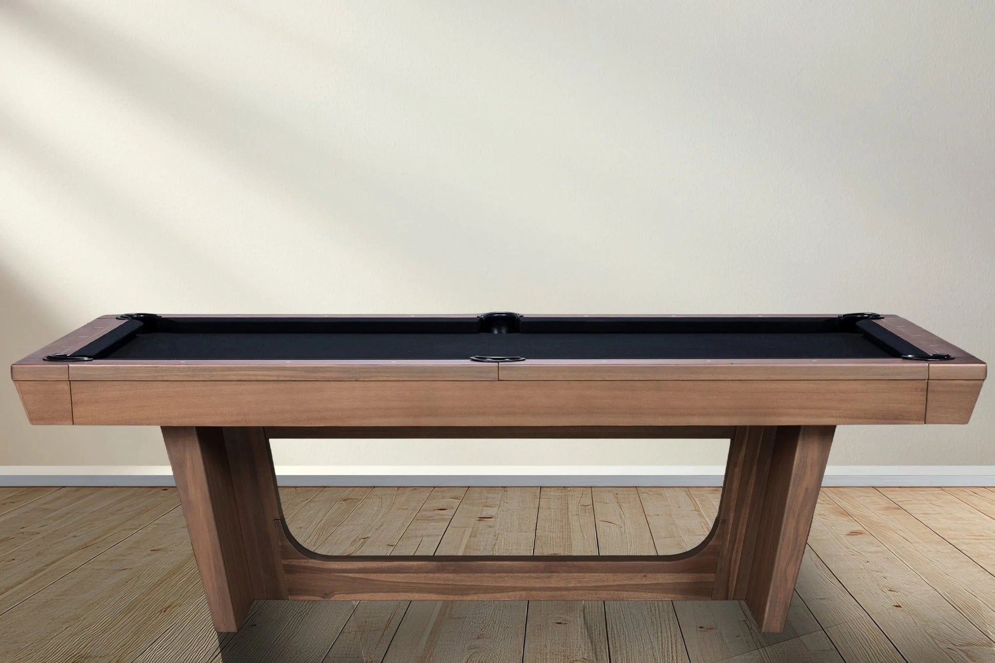 Premium Kaci slate pool table in 8ft grey walnut finish Pool Tables For All